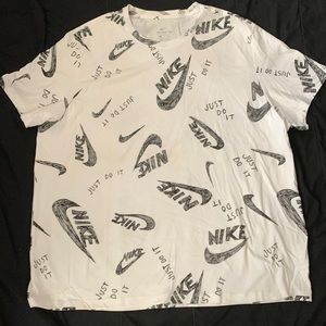 Nike T-Shirt White 4XL